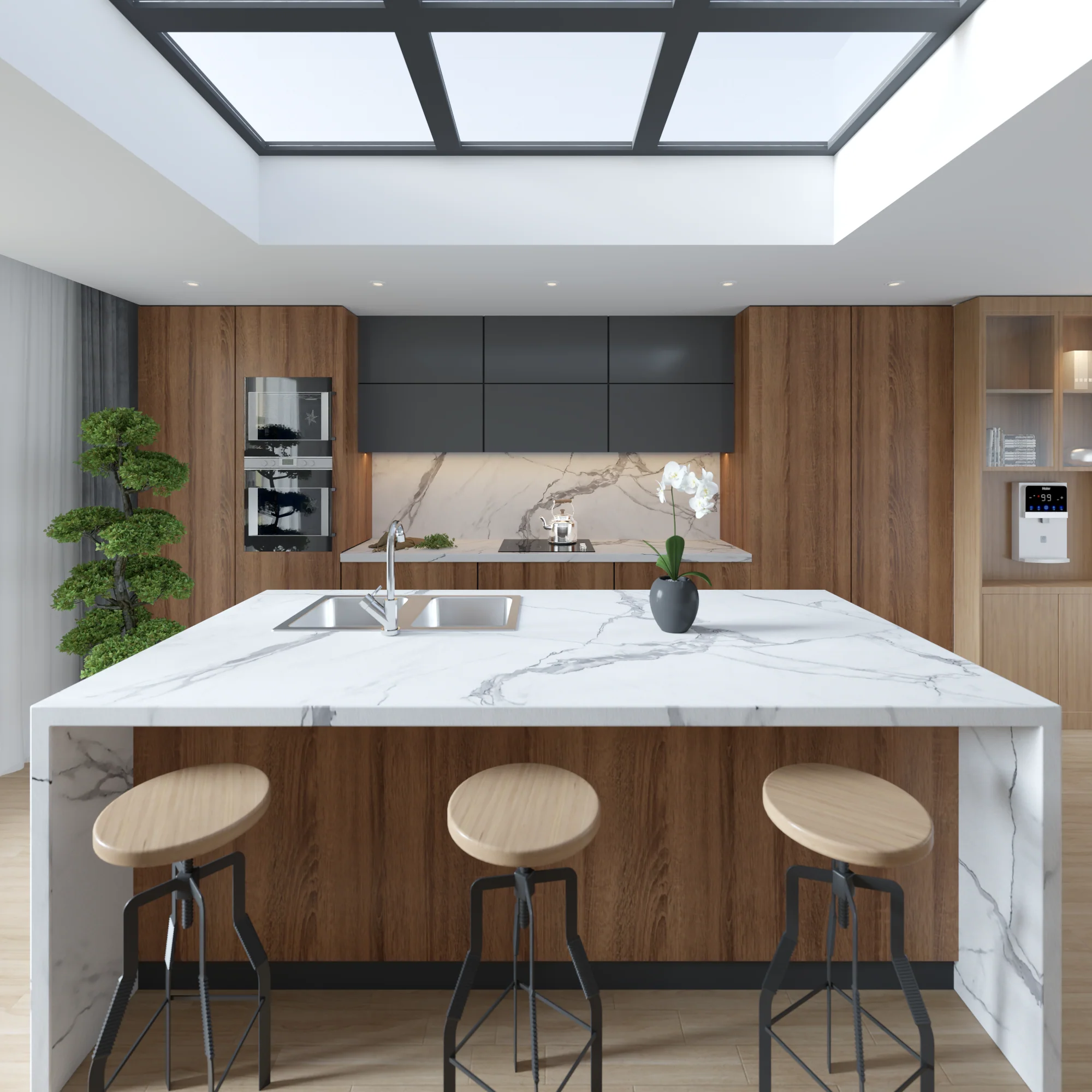 White Carrara Marble Wall Panels – 8ft x 4ft (Covers 32 sq ft per box) - Image 5